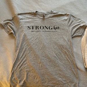 This shirt is perfect for any female, wanting to embrace their own strength!